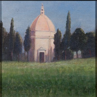 Baptistry, Tavarnelle by Lincoln Seligman